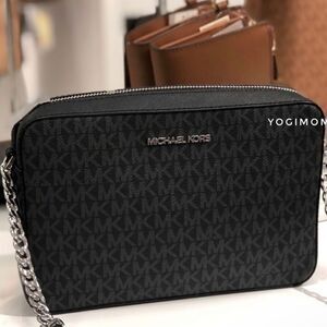Michael Kors East west Signature Xbody crossbody messenger Shoulder Hand Bag